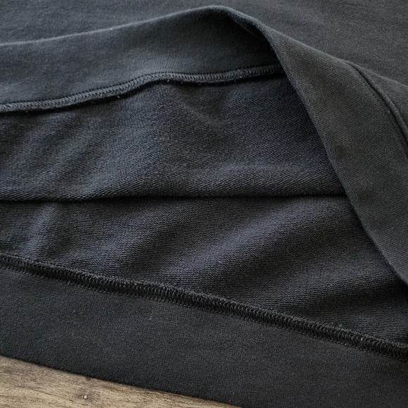 Adidas Essential Cropped Black Pullover Hoodie Women's Large - Picture 14 of 16